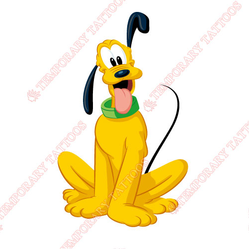 Pluto Customize Temporary Tattoos Stickers NO.839